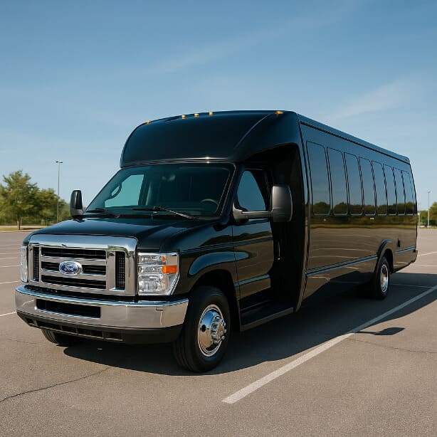 Charter Bus Rental Downey 18 Passenger Minibus