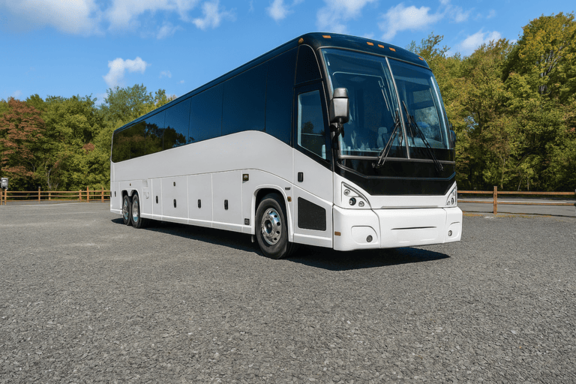 Charter Bus Rental Downey 56 Passenger Charter Bus