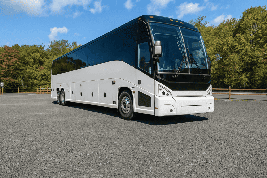 picture of Charter Bus Rental Downey coach bus