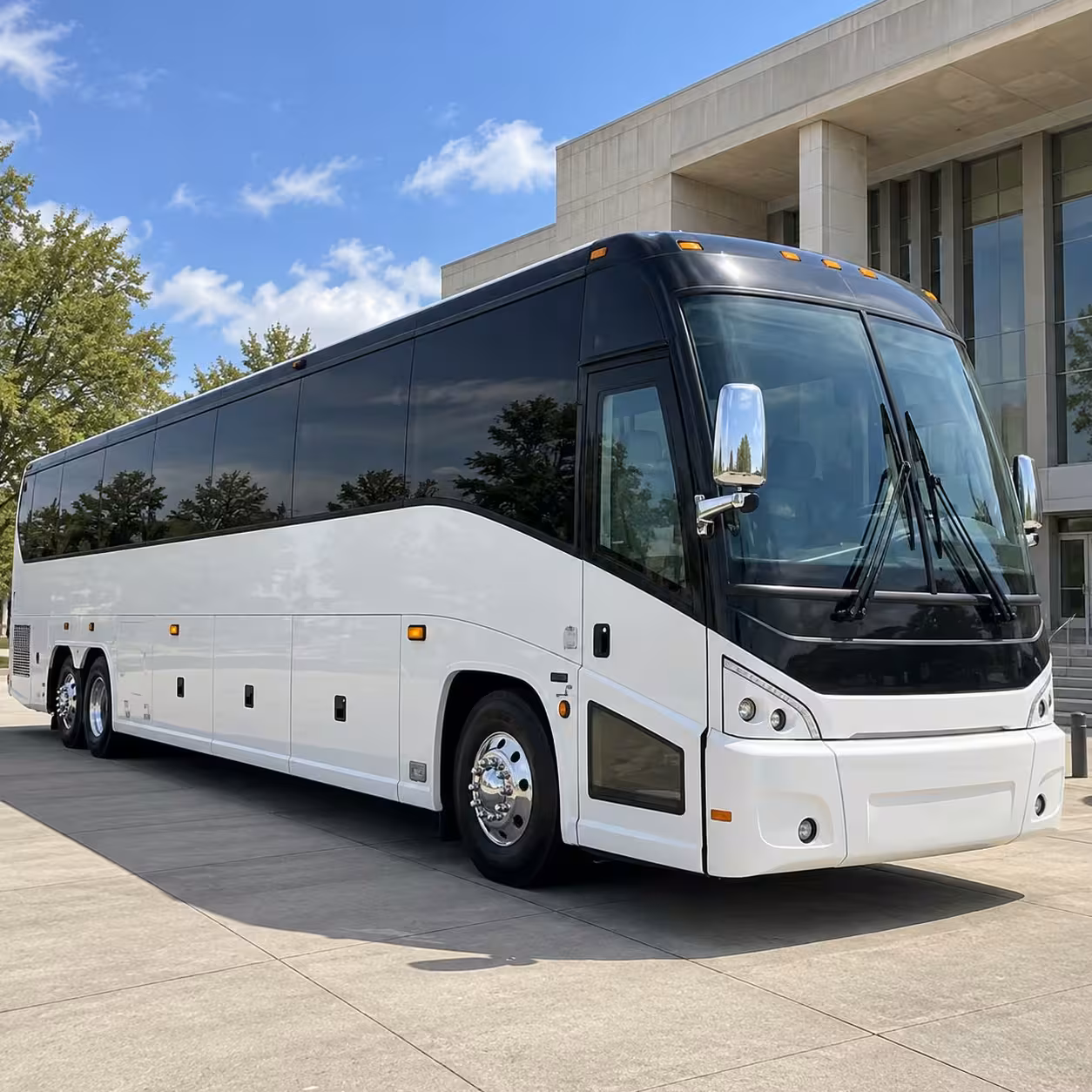 downey bus rentals to angel stadium and lafc at bmo stadium