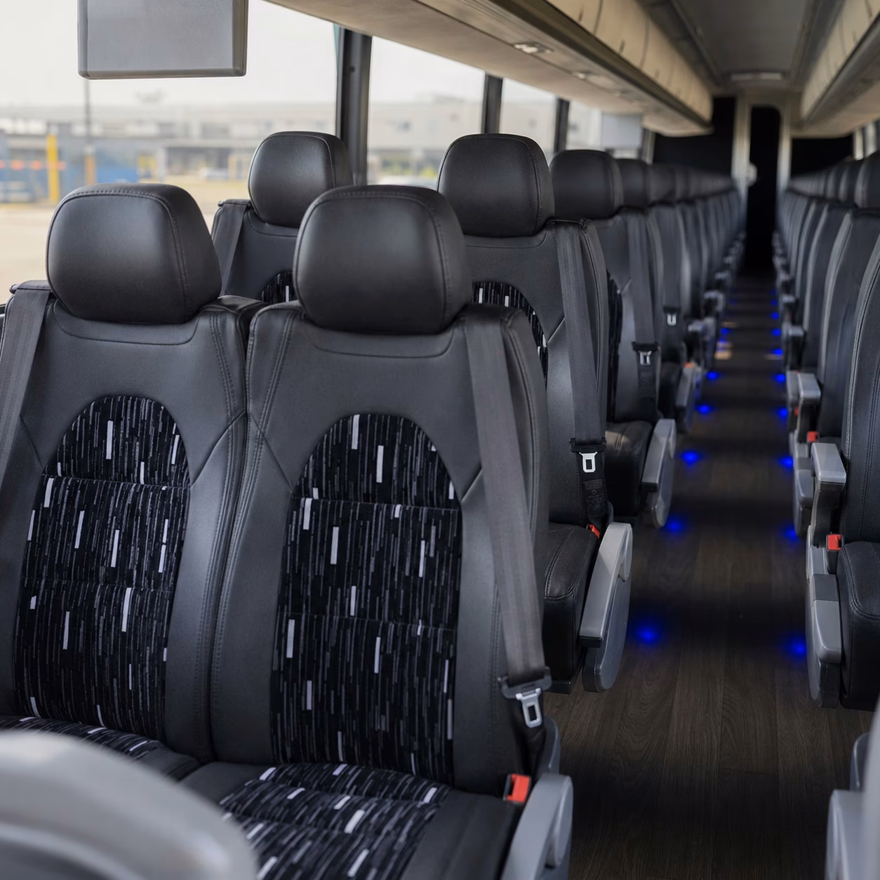downey charter bus rentals to the columbia memorial space center
