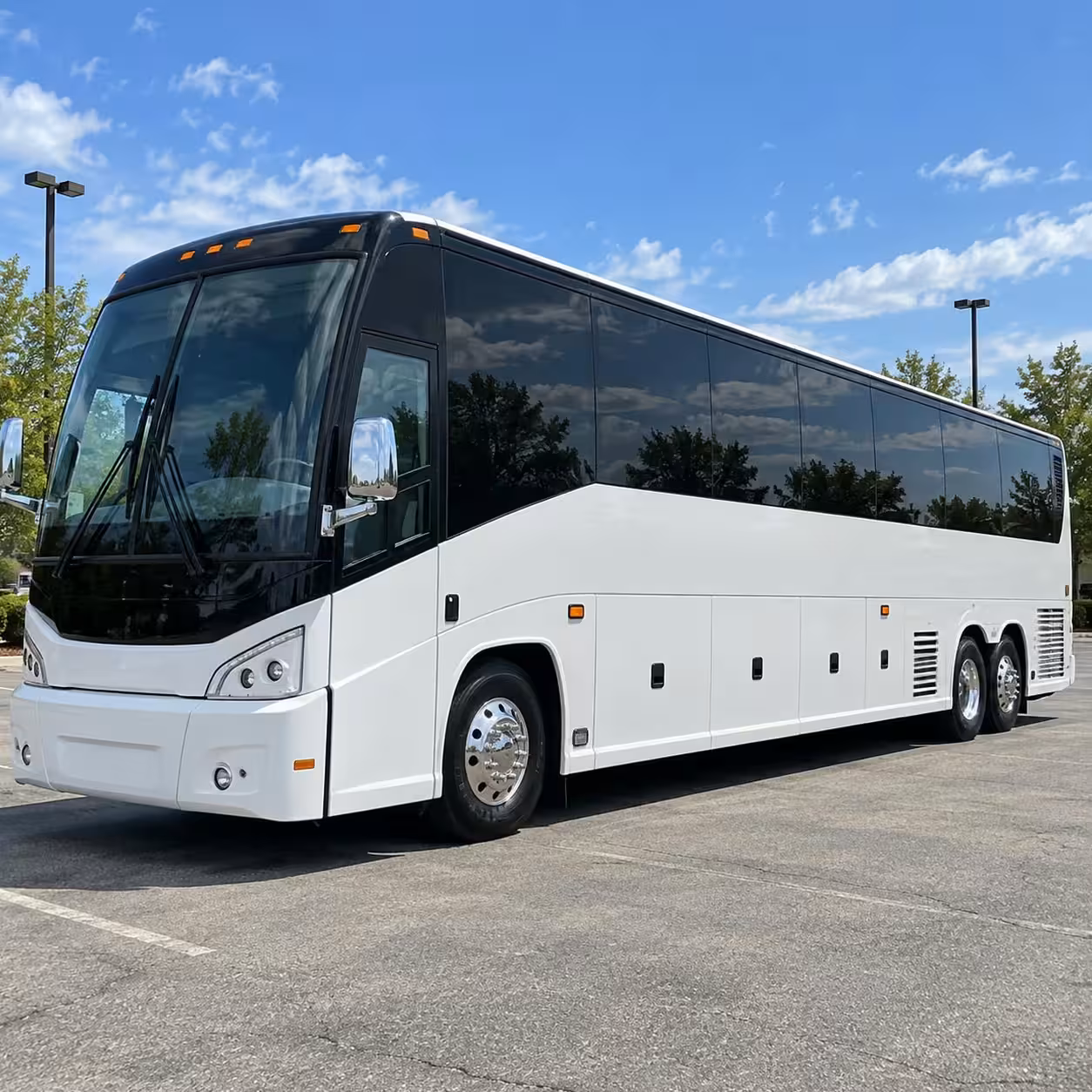 downey charter buses to crypto com arena for lakers games