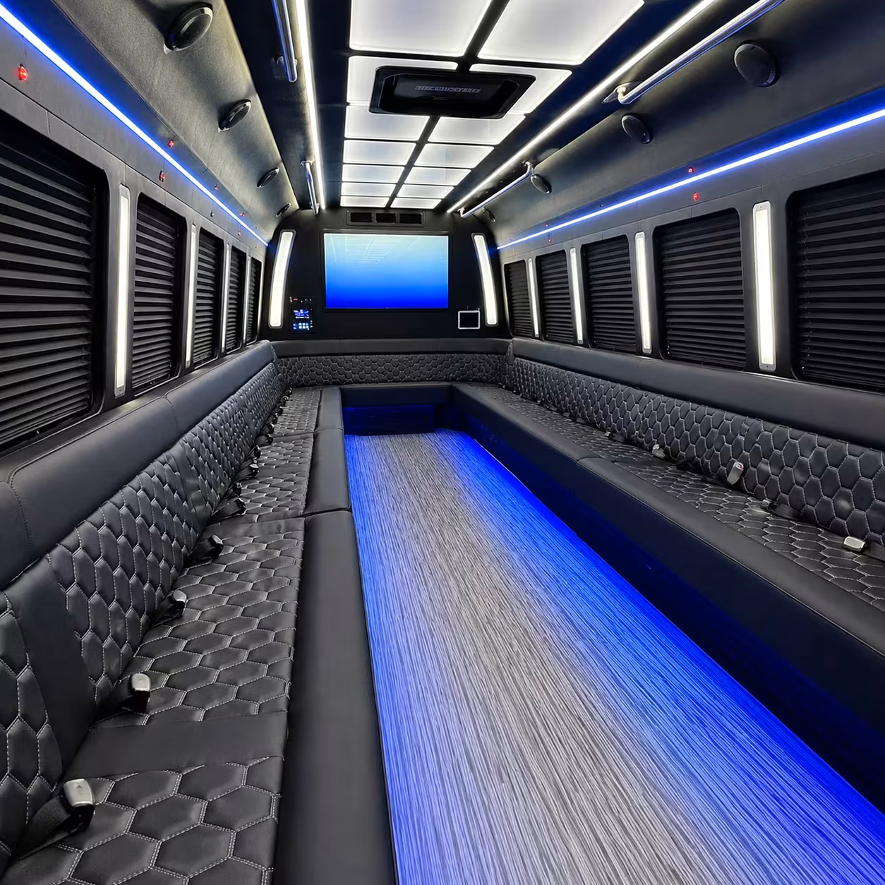 party bus interior