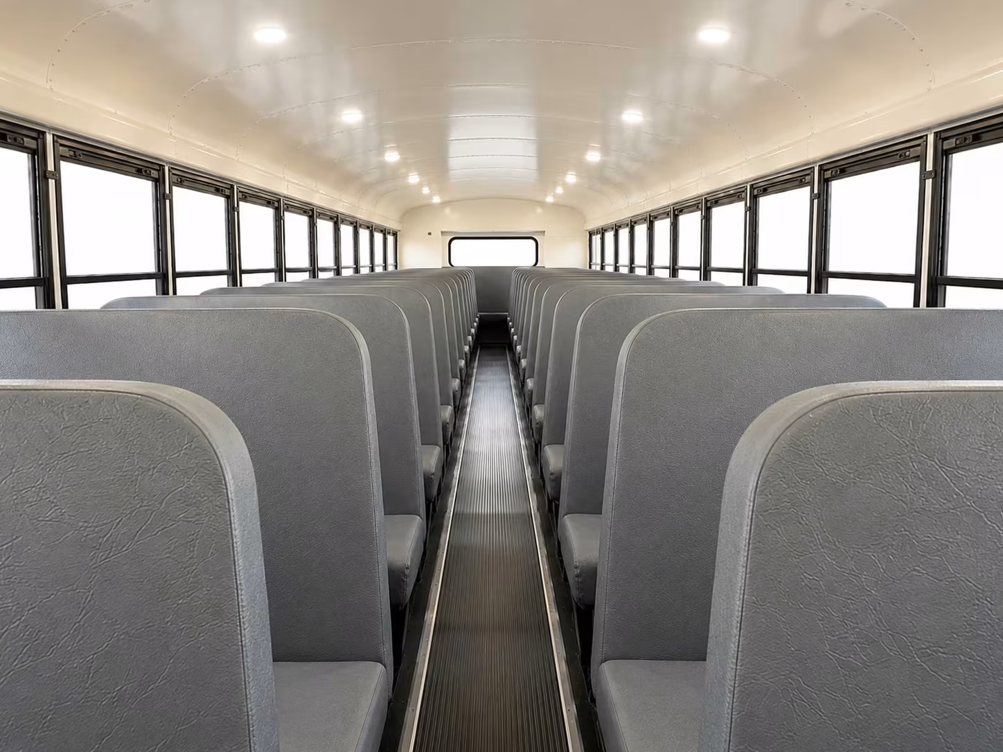 school bus interior