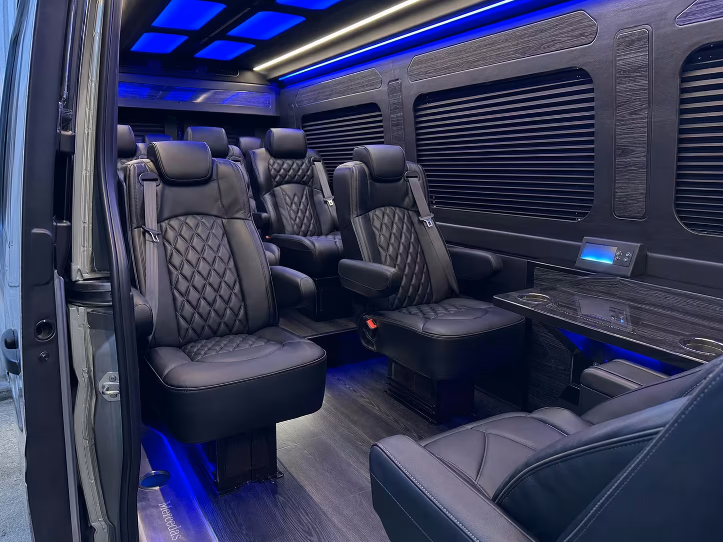 sprinter van transportation for groups and events across downey